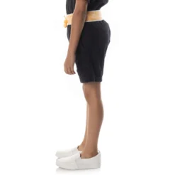 Kids Logo Tape Eko Shorts - Black Smoke Orange -Kappa 361C67WY A00 3