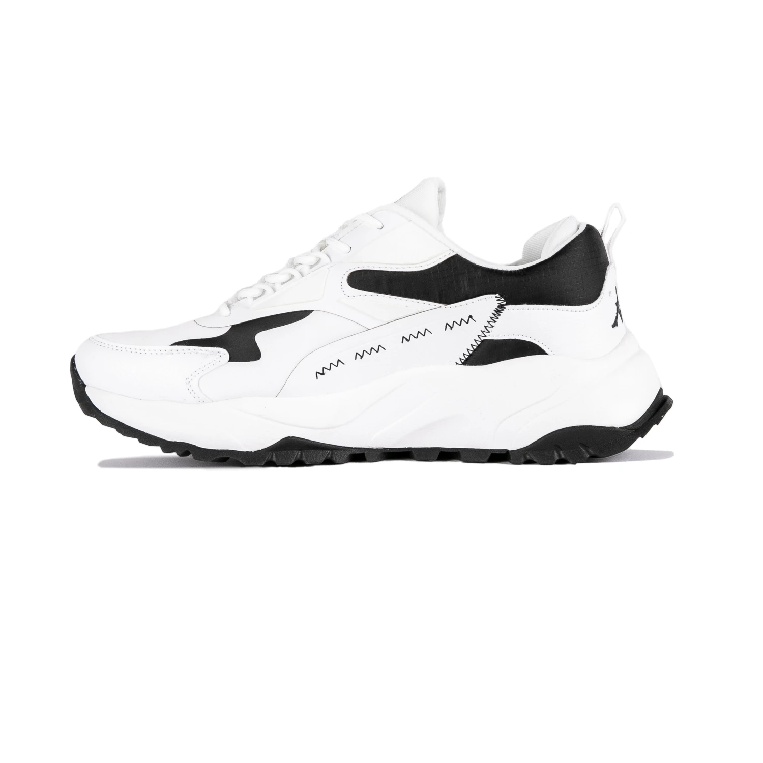 Authentic Altin 3 Sneakers - White Black 3 Authentic Altin 3 Sneakers - White Black - Image 3