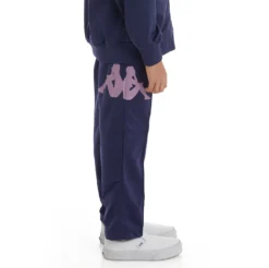Kids Authentic Ambret Trackpants - Navy -Kappa 37196NWY A0B 5