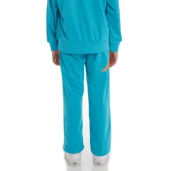 Kids Authentic Ambret Trackpants - Dark Aqua -Kappa 37196NWY A0F 4