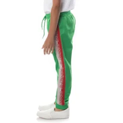 Logo Tape Dalic Trackpants - Green -Kappa 371C2EWY A01 3
