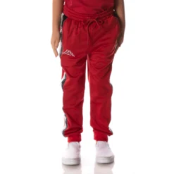 Logo Tape Dalic Trackpants - Red