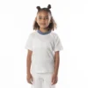 Kids Logo Tape Efro T-Shirt - White Blue