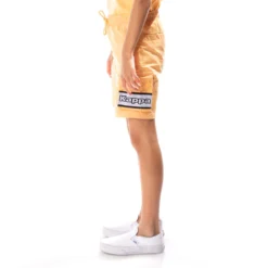 Kids Logo Tape Esso Cargo Shorts - Light Orange -Kappa 371F1GWY A05 3 scaled