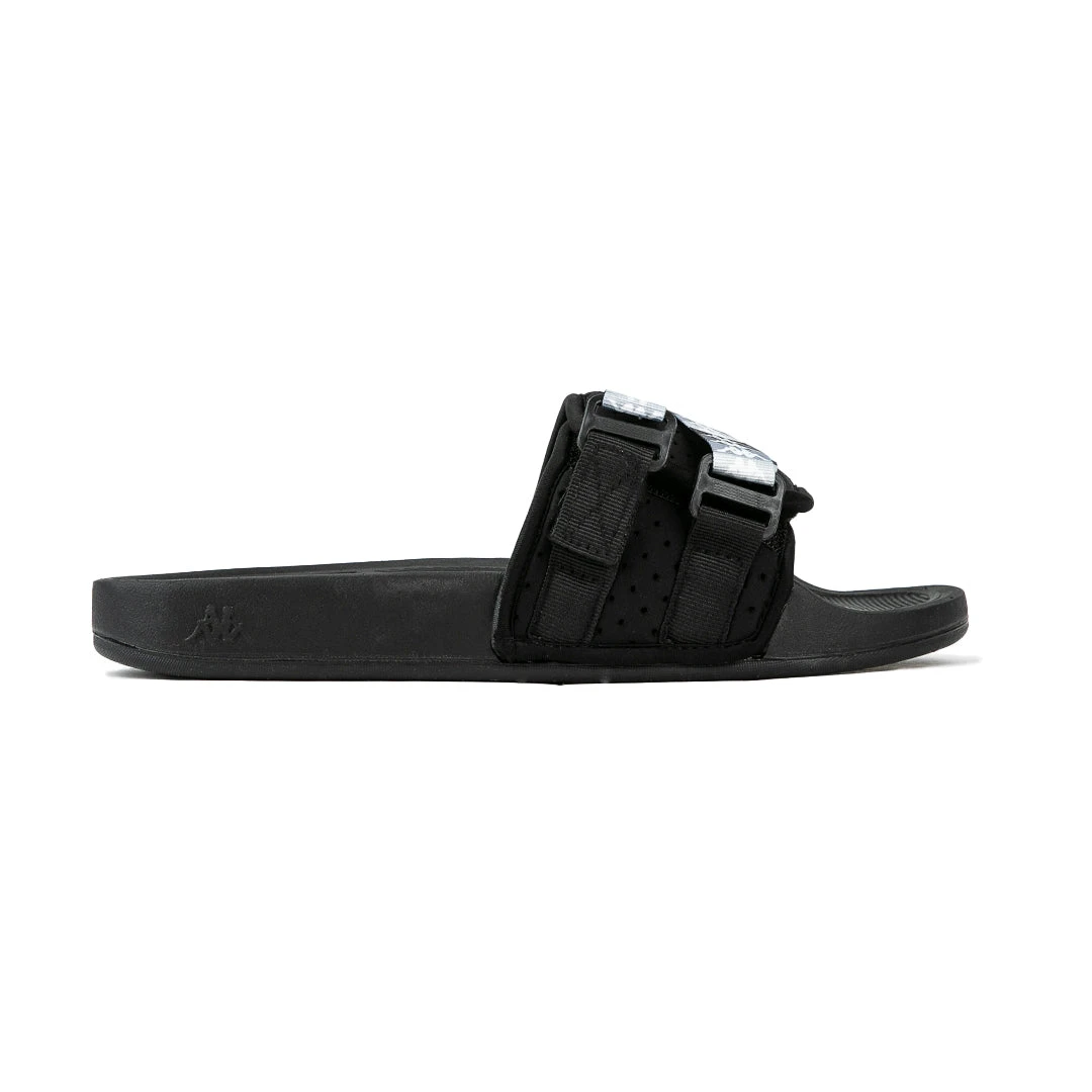 Authentic Luria 2 Slides - Black Grey 1 Authentic Luria 2 Slides - Black Grey