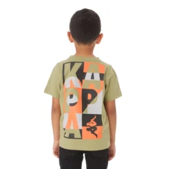 Kids Authentic Molongio T-Shirt - Green Salvia -Kappa 381633WY A4Z 4