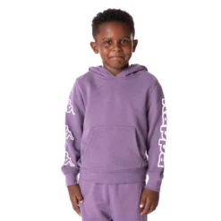 Kids Logo Avo Hoodie - Purple