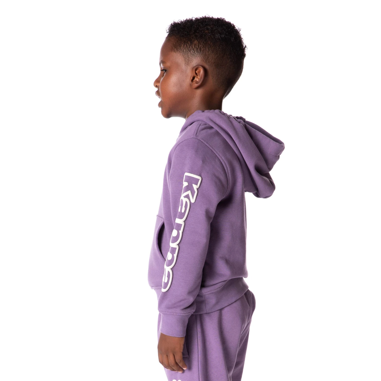 Kids Logo Avo Hoodie - Purple 3 Kids Logo Avo Hoodie - Purple - Image 3