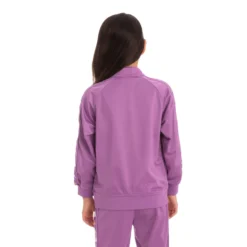 Kids 222 Banda Annistonin Track Jacket - Violet Lavender -Kappa 381D1KWY VA2 4 scaled