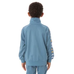 Kids 222 Banda Annistonin Track Jacket - Light Blue -Kappa 381D1KWY VA6 3