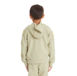 Kids 222 Banda Hurtadon Hoodie - Green Sage -Kappa 381D1MWY VA4 4