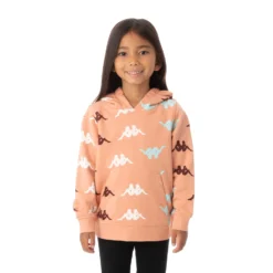 Kids Authentic Sneek Hoodie - Pink Coral