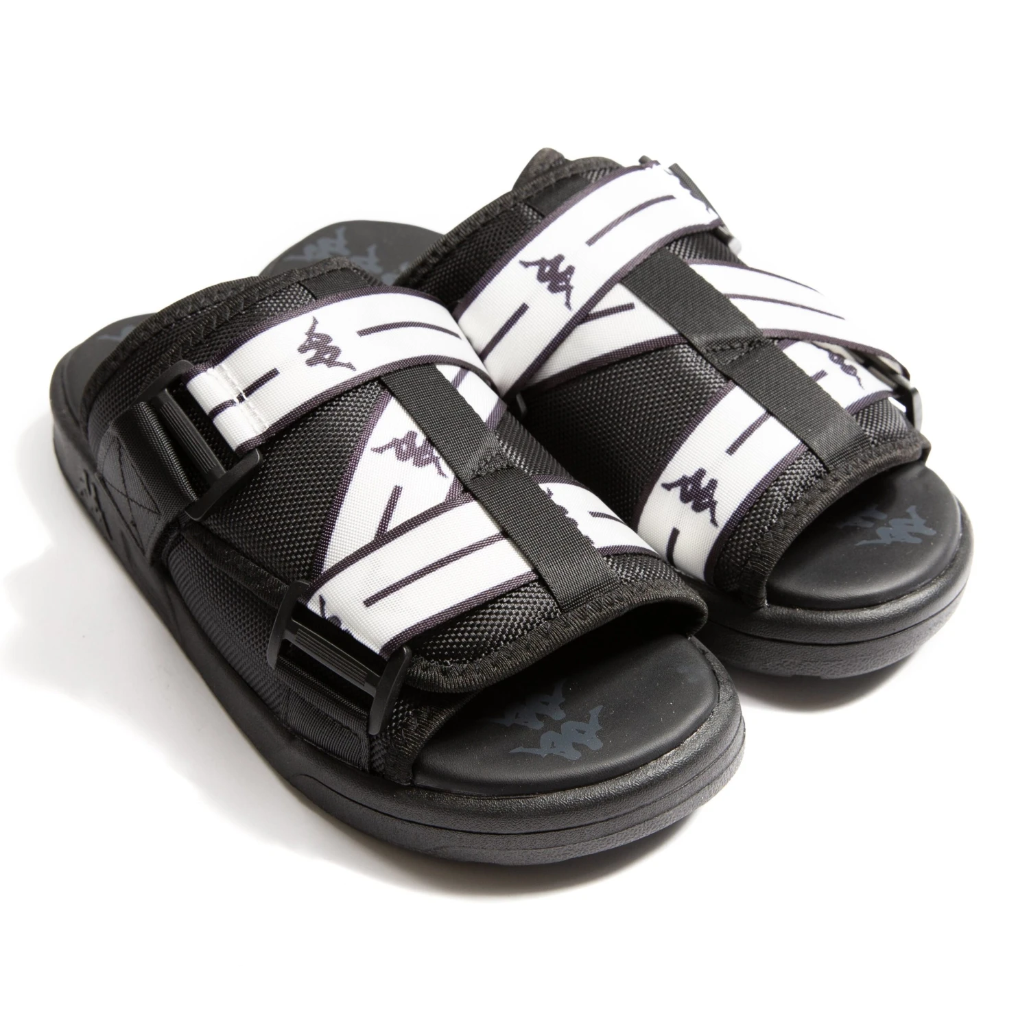 Authentic Jpn Mitel Sandals - Black White 5 Authentic Jpn Mitel Sandals - Black White - Image 5