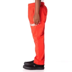 Kids Authentic Ambret Trackpants - Red -Kappa coreredpant 3 scaled