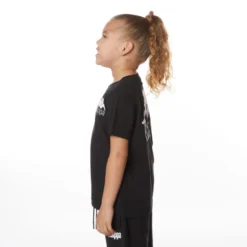 Kids Authentic Ables T-Shirt - Black Jet -Kappa kappa kids shirt black 351B7HWY G9Z 3 scaled