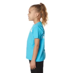 Kids Authentic Bytom T-Shirt - Turquoise -Kappa kappa kids shirt blue 341764WY 474 3 scaled