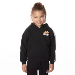 Kids 222 Banda Solgo Hoodie - Jet Black