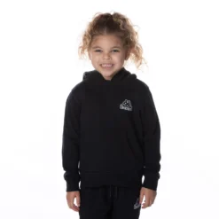 Kids Logo Covington Hoodie - Black Smoke