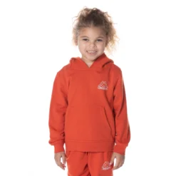 Kids Logo Covington Hoodie - Burnt Orange