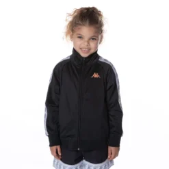 Kids 222 Banda Ganniston Track Jacket - Jet Black