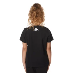 Kids Authentic River T-Shirt - Black Jet -Kappa kappa kids tshirt black 351K5IW G9Z 4