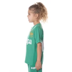 Kids Authentic Arnold Jersey - Green -Kappa kappa kids tshirt green 341G2DWY D16 3 scaled