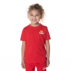 Kids Authentic Ables T-Shirt - Red