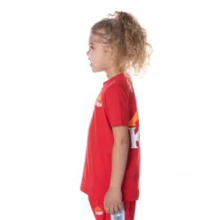Kids Authentic Ables T-Shirt - Red -Kappa kappa kids tshirt red 351B7HWY XSW 3 scaled