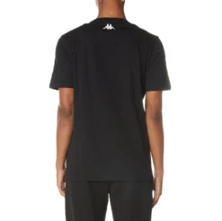 Finn T-Shirt - Black Jet -Kappa kappa mens black shirt 351K5HW G9Z 4