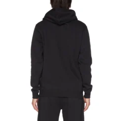Authentic Malmo 2 Hoodie - Jet Black -Kappa kappa mens hoodie black 351L46W ABW 3