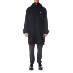 Robe Giovani Alpherg Coat - Black