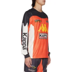 Authentic Raygun Jersey - Orange -Kappa kappa mens longsleeve black 331B3CW XGX 4