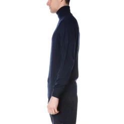 Robe Giovani Deiron Turtleneck - Navy -Kappa kappa mens longsleeve navy robe giovani deiron 3