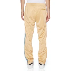 222 Banda Stickie Trackpants - Beige -Kappa kappa mens pants beige 351K21W W69 3