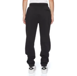 Authentic Colt Sweatpants - Jet Black -Kappa kappa mens pants black 321P7CW LNO 3