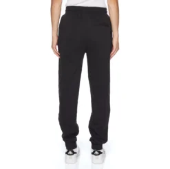 Authentic Anvest 2 Sweatpants - Jet Black -Kappa kappa mens pants black 371S14W XGX 3