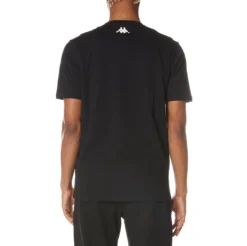 Authentic River T-Shirt - Black Jet -Kappa kappa mens shirt black 351K5IW G9Z 4