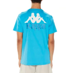 Authentic Ables T-Shirt - Turquoise -Kappa kappa mens shirt blue 351B7HW A23 4