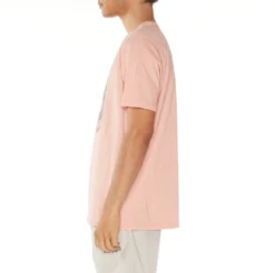 Isla T-Shirt - Pink -Kappa kappa mens shirt pink 351J89W W7D 3