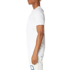 Logo Datre T-Shirt - White -Kappa kappa mens shirt white 341J32W A08 3