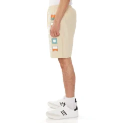 Redd Shorts - Beige -Kappa kappa mens shorts beige 331J5FW W3V 3