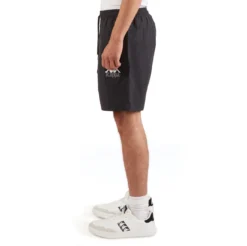 Authentic Wale Shorts - Black Jet -Kappa kappa mens shorts black 341L3EW G9Z 3
