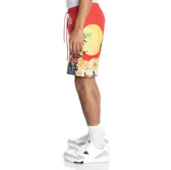 Authentic Oasis Shorts - Red -Kappa kappa mens shorts red 361I4TW XSW 3