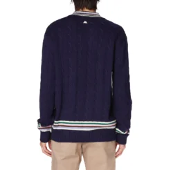 Robe Giovani Nunki Sweater - Navy -Kappa kappa mens sweater blue 681271W 193 4