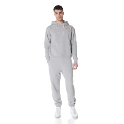 Robe Giovani Gramys Hoodie - Light Grey -Kappa kappa mens sweater grey 5