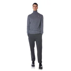 Robe Giovani Deiron Turtleneck - Light Grey -Kappa kappa mens sweater grey RobeGiovaniDeiron 5
