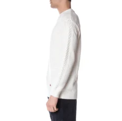 Robe Giovani Acrab Pullover - Cream -Kappa kappa mens sweater white robe giovani acrab 3