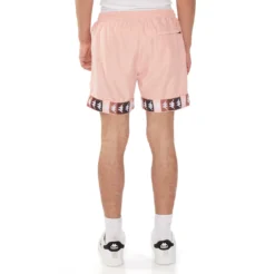 222 Banda Eddie Swim Trunks - Pink -Kappa kappa mens swimtrunk pink 381R26W W7D 4