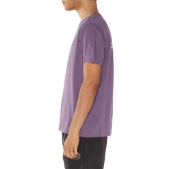 Logo Onis T-Shirt - Violet -Kappa kappa mens tshirt purple 371K67W WLC 3