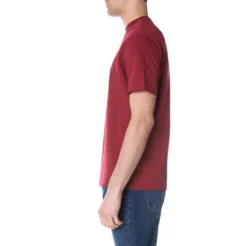 Robe Giovani Darphis T-Shirt - Burgundy -Kappa kappa mens tshirt red robe giovani darphis 3